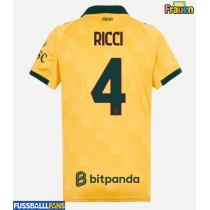 AC Milan Samuele Ricci #4 3rd trikot Frauen 2025-26 Kurzarm